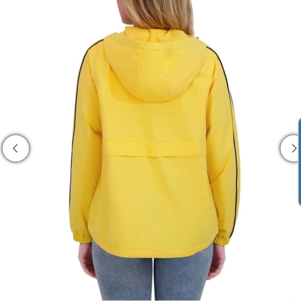 Tommy Hilfiger Yellow Hooded Windbreaker Jacket M, L, XL NWT - Picture 4 of 4